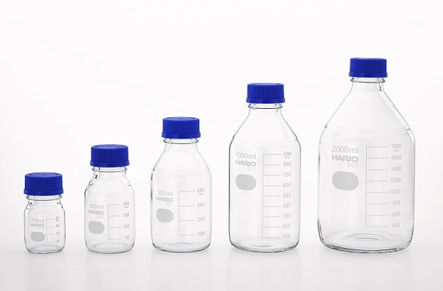 耐熱ねじ口瓶 （～500ml）|ガラス器具|製品紹介｜理化学研究機器・消耗