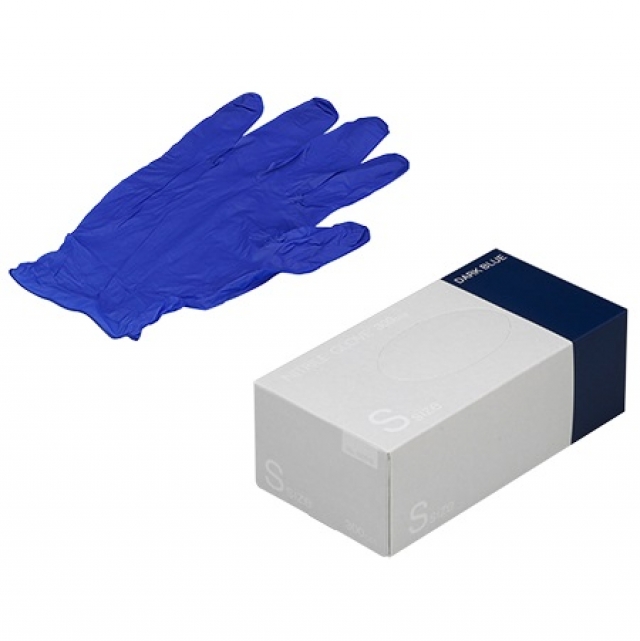 ニトリル手袋 ブルー S 300枚入|研究用機器|製品紹介｜理化学研究機器 